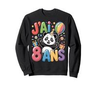 Enfant Panda Enfant 8ans Anniversary Garcon Fille Panda Sudadera