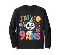 Enfant Panda Enfant 9ans Anniversaire Garcon Fille Panda Manga Larga