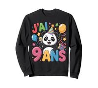 Enfant Panda Enfant 9ans Anniversaire Garcon Fille Panda Sudadera