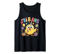 Enfant poulette Enfant 8ans Anniversaire Fille pollo Camiseta sin Mangas