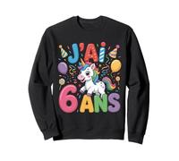 Enfant unicornio Enfant 6ans Anniversaire Garcon Fille licorne Sudadera