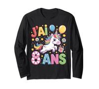 Enfant Unicornio Enfant 8ans Anniversaire Garcon Fille Licorne Manga Larga