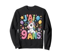 Enfant Unicornio Enfant 9ans Anniversaire Garcon Fille Licorne Sudadera