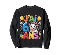 Enfant Vache Enfant 6ans Anniversaire Garcon Fille Cow Sudadera