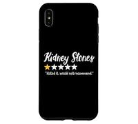 Enfermedad de cálculos renales Urólogo Funny Kidney Stone Removal Carcasa para iPhone XS Max