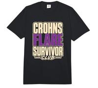 Enfermedad de Crohn Guerrero de Crohn Apoyo al Guerrero EII Comfort Colors Adult Heavyweight T-Shirt