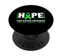 Enfermedad de Lyme Hope - Concientización sobre la Enfermedad de Lyme de Cinta PopSockets PopGrip Adhesivo