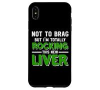 Enfermedad hepática sobreviviente de trasplante de hígado Receptor de órganos Carcasa para iPhone XS MAX