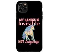 Enfermedad Invisible Humor, Unicornio, Dolor Crónico, Discapacidad Carcasa para iPhone 11 Pro Max