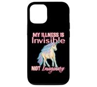 Enfermedad Invisible Humor, Unicornio, Dolor Crónico, Discapacidad Carcasa para iPhone 12/12 Pro