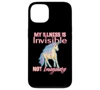 Enfermedad Invisible Humor, Unicornio, Dolor Crónico, Discapacidad Carcasa para iPhone 13