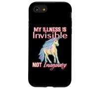 Enfermedad Invisible Humor, Unicornio, Dolor Crónico, Discapacidad Carcasa para iPhone SE (2020) / 7 / 8