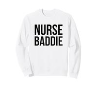 Enfermera Baddie Trabajadora de la Salud Confiada Sudadera