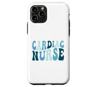 Enfermera cardíaca Groovy Cicu Cvicu Cardiology Heart Healthcare Carcasa para iPhone 11 Pro