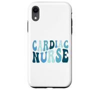 Enfermera cardíaca Groovy Cicu Cvicu Cardiology Heart Healthcare Carcasa para iPhone XR