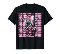 Enfermera Correccional Enfermería Correcciones Girl Coquette Bow Camiseta