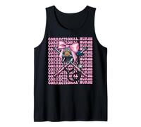 Enfermera Correccional Enfermería Correcciones Girl Coquette Bow Camiseta sin Mangas