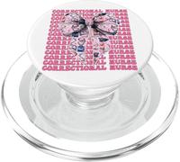Enfermera Correccional Enfermería Correcciones Girl Coquette Bow PopSockets PopGrip para MagSafe