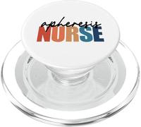 Enfermera de aféresis Diálisis terapéutica Enfermería RN PopSockets PopGrip para MagSafe
