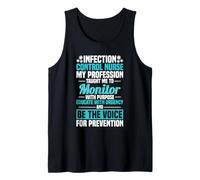 Enfermera De Control De Infecciones Camiseta sin Mangas