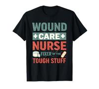 Enfermera de Cuidado de heridas Fixer of The Tough Stuff Enfermería WOCN Camiseta