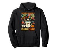 Enfermera de cuidados críticos Halloween Espeluznante RN Squad Med Sudadera con Capucha