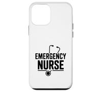 Enfermera de Emergencia Línea de latidos del corazón Vida Divertida de la Carcasa para iPhone 12 Mini
