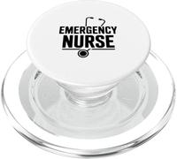 Enfermera de Emergencia Línea de latidos del corazón Vida Divertida de la PopSockets PopGrip para MagSafe
