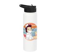 Enfermera de enfermera fuerte Fuera Empoderamiento Héroe de Stainless Steel Insulated Water Bottle