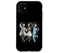 Enfermera de Esqueleto de Navidad Radiología Divertida Enfermeras de Navidad Carcasa para iPhone 11