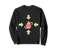 Enfermera de hemostasia Sudadera