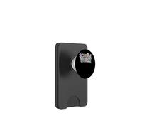 Enfermera de la Escuela Alegre tipografía Floral PopSockets PopWallet para MagSafe