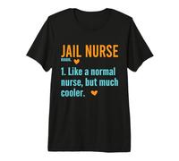Enfermera de prisión Definición Correctivo Cuidado Prisión Significado Camiseta Premium