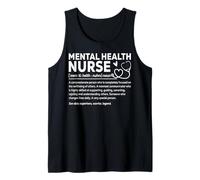 Enfermera de Salud Mental Camiseta sin Mangas