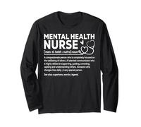 Enfermera de Salud Mental Manga Larga