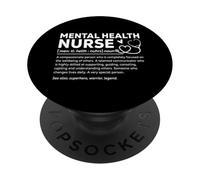 Enfermera de Salud Mental PopSockets PopGrip Adhesivo