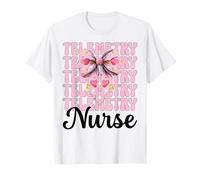 Enfermera de telemetría Enfermera Cardiaca VICU UCI Cardiología Niña Camiseta