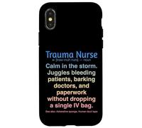 Enfermera de Trauma Carcasa para iPhone X/XS