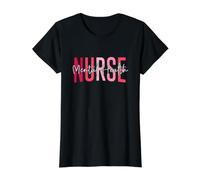 Enfermera Divertida de Salud Mental Enfermera psiquiátrica Enfermera psiquiátrica Camiseta gráfica económica, Mujer, Negro, S