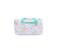 Enfermera en Apuros® Bolso Deportivo Aguamarina Cosas de Enfermeros | Compartimento Central con Apertura Amplia, Bolsillo Frontal, Malla Lateral, Asa Ajustable