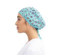 Enfermera en apuros Gorro Quirófano Profesional Sanitario Rosa Vida en el Hospi | Elástico, Antibacteriano, Tela Elástica de Algodón, Unisex