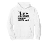 Enfermera En Progreso Divertido Futuro Enfermera Escuela Estudiante Médico Sudadera con Capucha