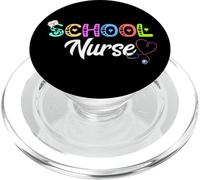Enfermera Escuela Médica Regreso a la Escuela Enfermera Estudiante PopSockets PopGrip para MagSafe
