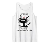 Enfermera Está Bien Estoy Bien Todo Está Bien Camiseta sin Mangas