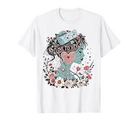 Enfermera floral amor sanar, corazón curativo enfermera apreciación Camiseta