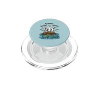 Enfermera Gaviota Gritar Grito Scrub Wrasse Juego de Palabras Salud Humor PopSockets PopGrip para MagSafe