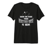 Enfermera Humor No Miedo Enfermera Registrada Está Aquí Enfermera RN Camiseta Premium