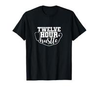 Enfermera Hustle Doce Horas Camiseta