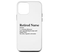 Enfermera jubilada EST. 2025 Ex Salvavidas Ahora Carcasa para iPhone 12 Mini