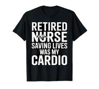 Enfermera jubilada Salvar Vidas fue mi Humor Cardiovascular Camiseta